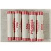 Image 1 : 5-50 CENT ROLLS OF 2009-P PRESIDENCY LINCOLN CENTS