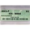 Image 3 : 2001-P SACAGAWEA DOLLAR ICG MS68