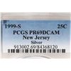 Image 3 : 1999-S SILVER NEW JERSEY QUARTER PCGS PR69 DCAM