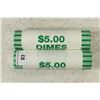Image 1 : 2-$5 ROLLS OF 2009-D ROOSEVELT DIMES BU