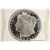 Image 1 : 1 TROY OZ .999 FINE SILVER PROOF ROUND MORGAN
