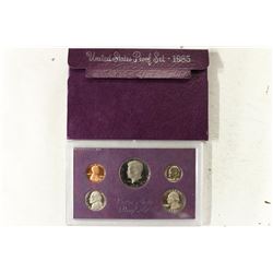 1985 US PROOF SET (WITH BOX)