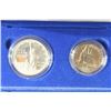 Image 1 : 1986 STATUE OF LIBERTY 2 COIN PROOF SET