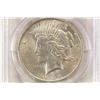 Image 1 : 1922 PEACE SILVER DOLLAR PCGS MS62