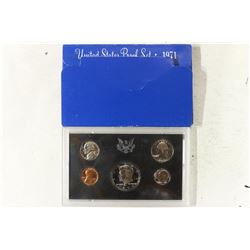 1971 US PROOF SET (WITH BOX)