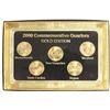 Image 1 : 2000 COMMEMORATIVE QUARTERS GOLD EDITION