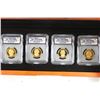 Image 1 : 2007 PRESIDENTIAL DOLLAR SET ALL FOUR IN ICG PR70