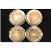 Image 2 : 4-ASSORTED 1 3/4" SOLID BRONZE PROOF MEDALS