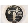 Image 1 : 1999-S SILVER PENNSYLVANIA QUARTER PCGS PR69 DCAM