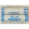 Image 1 : 2-$2 ROLLS OF 2010-P & D JEFFERSON NICKELS BU