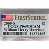Image 3 : 2009-S WILLIAM HENRY HARRISON DOLLAR PCGS PR69