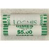 Image 1 : 2-$5 ROLLS OF 2011-P & D ROOSEVELT DIMES BU