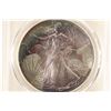 Image 1 : 1995 AMERICAN SILVER EAGLE PCGS MS64 PURPLE