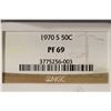 Image 3 : 1970-S 40% SILVER JOHN F. KENNEDY HALF NGC PF69