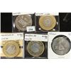 Image 1 : 5 ASSORTED CANADA TRADE DOLLARS BU