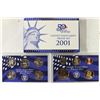 Image 1 : 2001 US PROOF SET (WITH BOX)