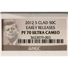 Image 3 : 2012-S KENNEDY HALF DOLLAR NGC PF70 ULTRA CAMEO