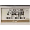 Image 3 : 2009-S SILVER US VIRGIN ISLANDS QUARTER NGC PF70