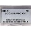 Image 3 : 2011-S JEFFERSON NICKEL PCGS PR69 DCAM