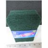 Image 1 : New 10 piece Green Scouring Pads / Great for Grill Cleaning