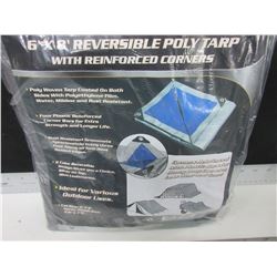 New 6 x 8ft Poly TARP / perfect for small loads/ firewood and more