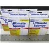 Image 1 : 4 New packs of Ultimate Sponge/Magic Eraser / 2 per pack