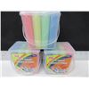 Image 1 : 3 Cases of Jumbo Sidewalk Chalk / 12 pieces per case Assorted colors