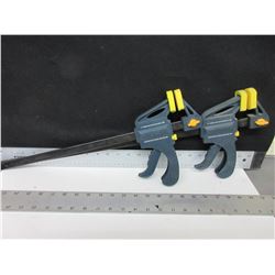 2 Somona Ratcheting  Bar Clamps / 1 is 12 inch & 1 is 18 inch