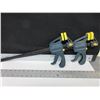 Image 1 : 2 Somona Ratcheting  Bar Clamps / 1 is 12 inch & 1 is 18 inch