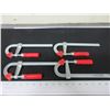 Image 1 : New Set of 4 BESSY 2" X 6" Clamps / LMU 2 . 006