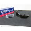 Image 1 : New Uvex S2601XP Safety Glasses black frame Espresso lense /35.99tags