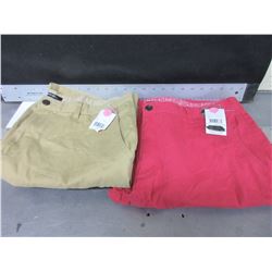 New 2 Pairs Women's Shorts size 36 waist