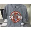 Image 1 : New Oilers T-Shirt size Large / official with NHL Tags