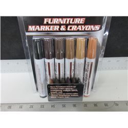New 12 piece Furniture Marker & Crayons / touch up markers