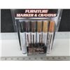 Image 1 : New 12 piece Furniture Marker & Crayons / touch up markers