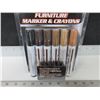 Image 1 : New 12 piece Furniture Marker & Crayons / touch up markers
