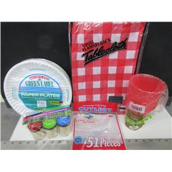 Camping & Picnic Bundle / Make your day easy with no mess / comes
