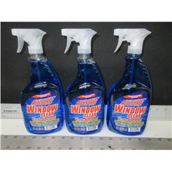 3 Window Cleaner / 32oz Spray / Glass and Surface Cleaner streak free