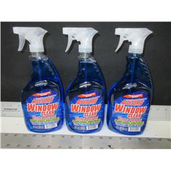 3 Window Cleaner / 32oz Spray / Glass and Surface Cleaner streak free