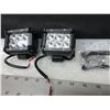 Image 1 : New set of 2 LED  Off Road  Lights 6 LED's / 1800LM / 50,000 HRS