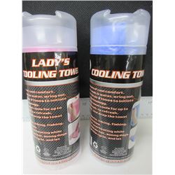 His & Her's New Cooling Towels / just wet flick and enjoy hrs of coolness