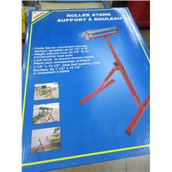 New Samona Roller Stand / height  24 - 42" folds flat / ball bearing roller