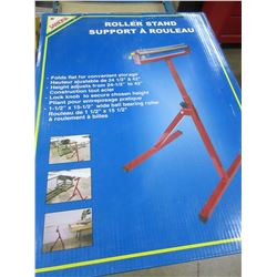 New Samona Roller Stand / height  24 - 42" folds flat / ball bearing roller