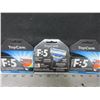 Image 1 : 3 New Force F:5 Men's 5 Blade Razor Cartridges with lube strip / 4 per pack