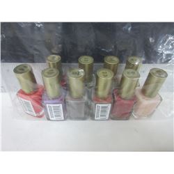 Bag with 10 New L'Oreal Nail Polish Assorted colors / over 70.00 worth