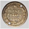 Image 2 : 1864 HALF DOLLAR CALIFORNIA ROUND GOLD