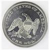 Image 2 : 1860 SEATED DOLLAR