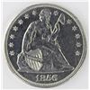 Image 1 : 1856 SEATED DOLLAR