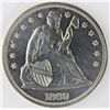 Image 1 : 1869 SEATED DOLLAR