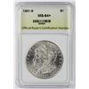 Image 3 : 1891-S MORGAN DOLLAR